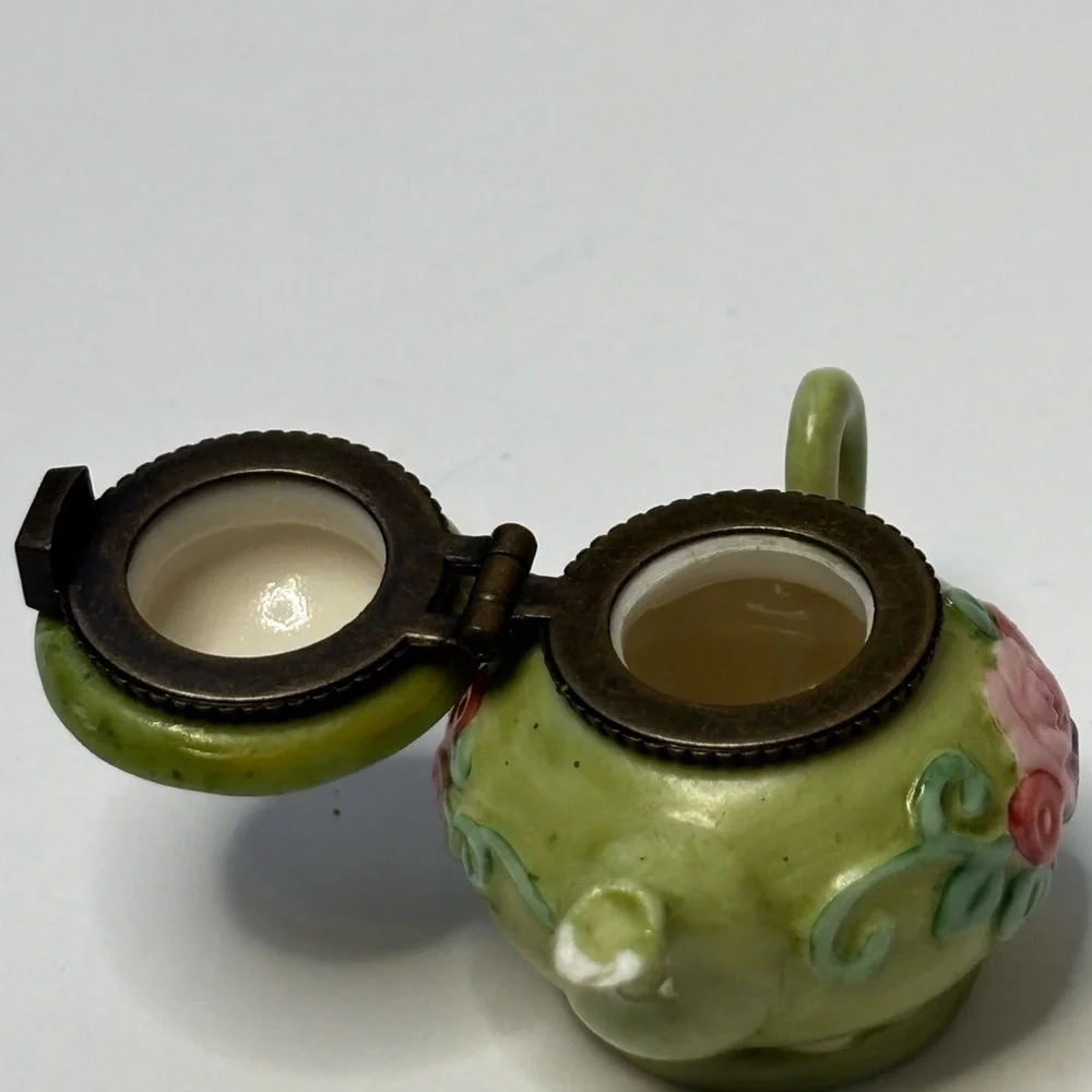 MARY ENGELBREIT MINIATURE TRINKET BOX TEAPOT - Picture 5 of 6